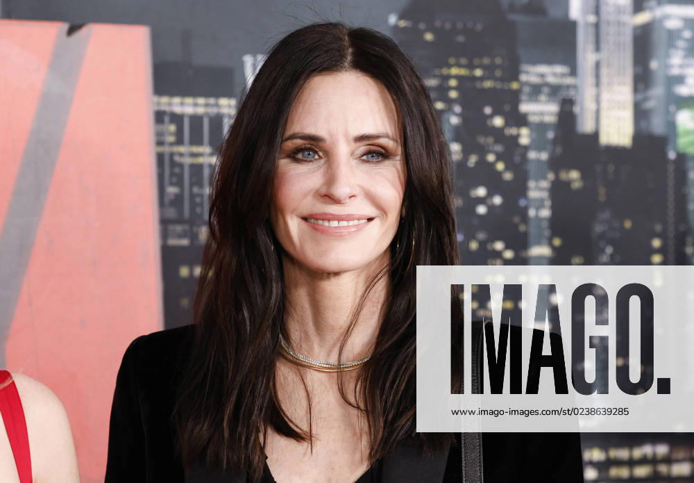 Courteney Cox arrives on the red carpet at the world premiere of Scream VI at AMC Lincoln Square on Monday, March 6, 2023 in New York City. NYP20230306138 JohnxAngelillo