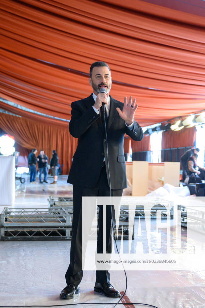 Los Angeles, California, USA - Host Jimmy Kimmel at the carpet rollout for the 95th Oscars on Wednesday, March 8, 2023. The 95th Oscars will be held on Sunday, March 12, 2023, at the Dolby Theatre at Ovation Hollywood. Los Angeles USA - ZUMAz03_ 20230308_shm_z03_333