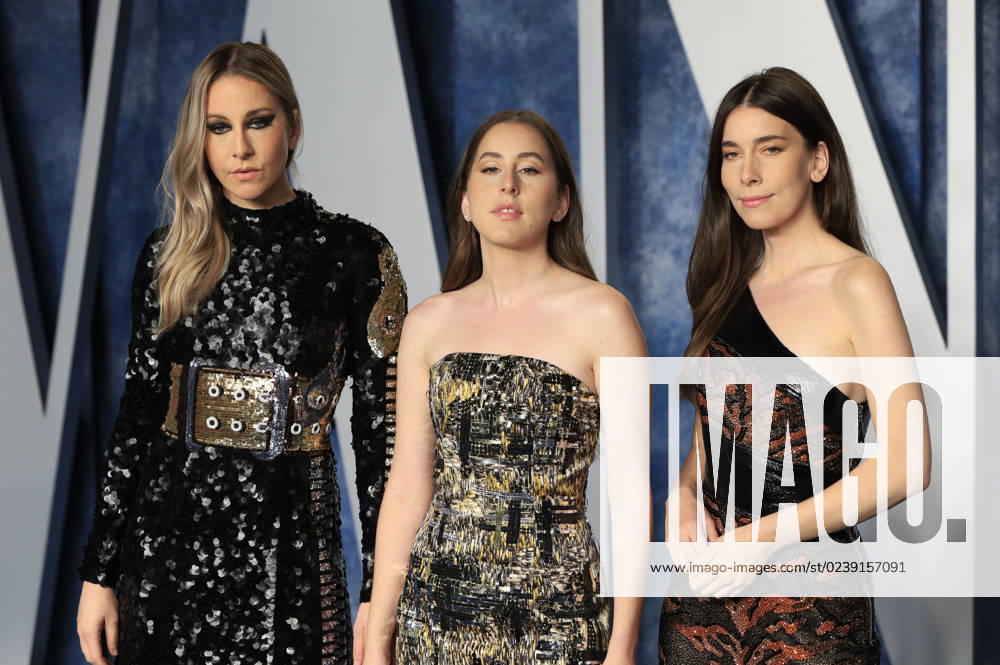 Este Haim, Alana Haim und Danielle Haim bei der Vanity Fair Oscar Party 2023 anlässlich der 95. Oscar-Verleihung im Wallis Annenberg Center for the Performing Arts. Beverly Hills
