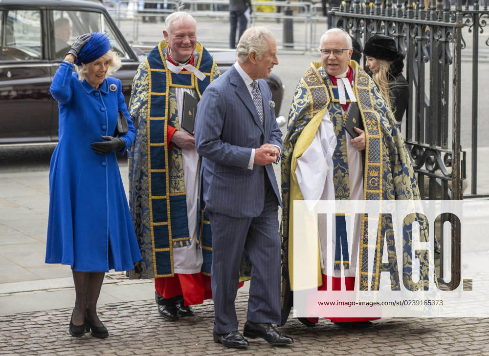Commonwealth Day Service at Westminster Abbey Featuring: Camilla, Queen Consort, King Charles III Where: London, United Kingdom When: 13 Mar 2023 Credit: Cover Images