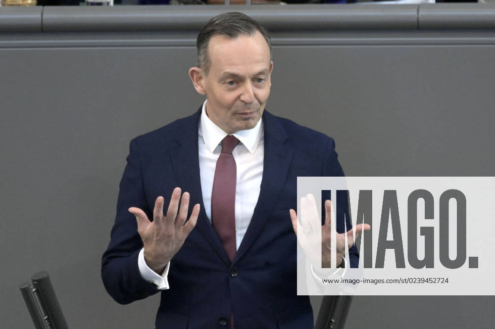 Volker Wissing in der 91. Sitzung des Deutschen Bundestages im Reichstagsgebäude. Berlin