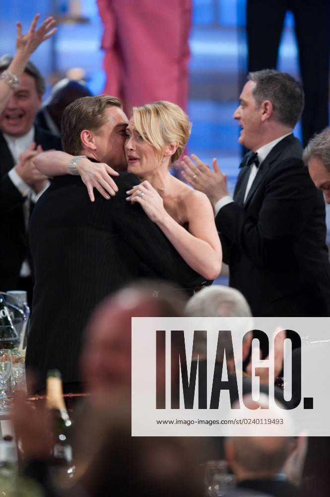 The 66th Golden Globe Awards (Telecast) Leonardo DiCaprio, Kate Winslet January 11, 2009. Photo Credit H.F.P.A.