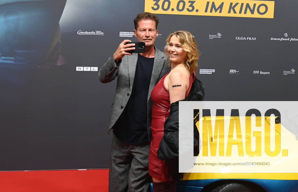 Schauspieler Til Schweiger und Tina Ruland kommt zur Premiere des Films Manta Manta - Zwoter Teil der am 30.03.2023 in die Kinos kommt