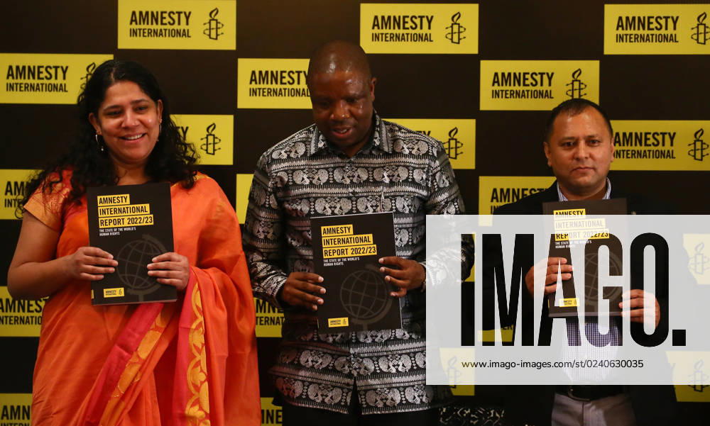 Amnesty s Global Annual Report 2022 2023 Regional Launch In Colombo Deprose Muchena, (C) Amnesty International Senior Director during a regional launch of Amnesty s global annual report 2022 2023 in Colombo, Sri Lanka on March 28, 2023. Colombo Sri Lanka