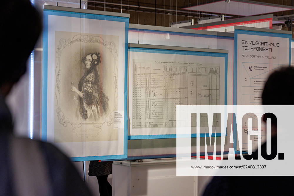 Computerpionieren Ada Lovelace gilt Ihren Schriften als die erste Programmiererin der Welt - Die Ausstellung DeutschlandDigital vom 24. März 2023 bis 04. Februar 2024 im Haus der Geschichte in Bonn 30.03.2023 Bonn Gronau NRW Deutschland
