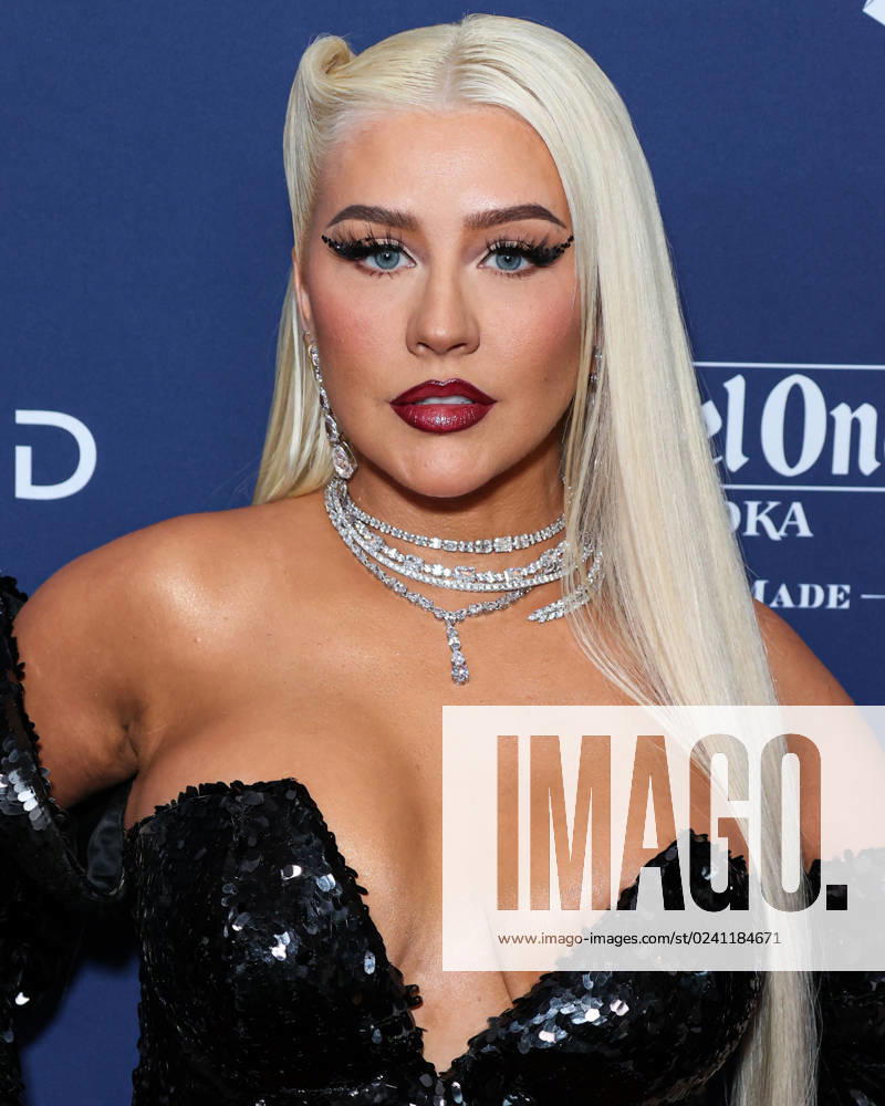 34th Annual GLAAD Media Awards Los Angeles American singer, songwriter, actress and television personality Christina Aguilera wearing Luis De Javier arrives at the 34th Annual GLAAD Media Awards Los Angeles held at The Beverly Hilton Hotel on March 30, 2023 in Beverly Hills, Los Angeles, California, United States. The Beverly Hilton Hotel, Beverly Hills, Los Angeles, California California United States