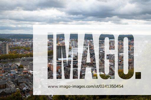 A landscape view over the center of Liege city, Belgium *** einer Landschaft Ansicht trueber der mitten des Luettich city, Belgien 16309645