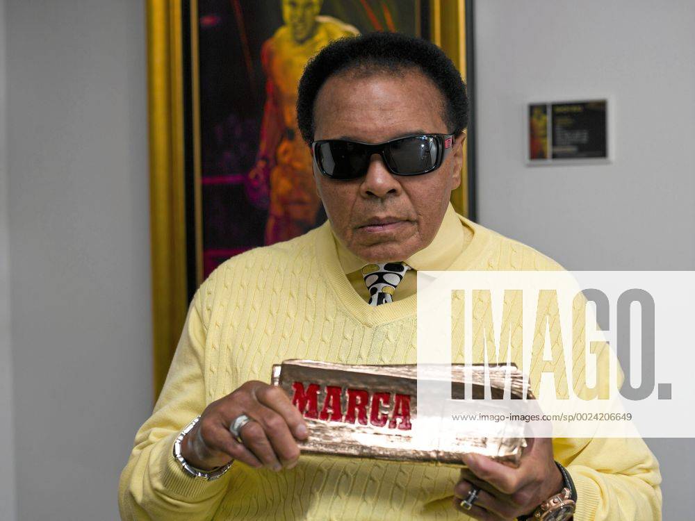 Fomer North American boxer Muhammad Ali. MANUELxBUENOx