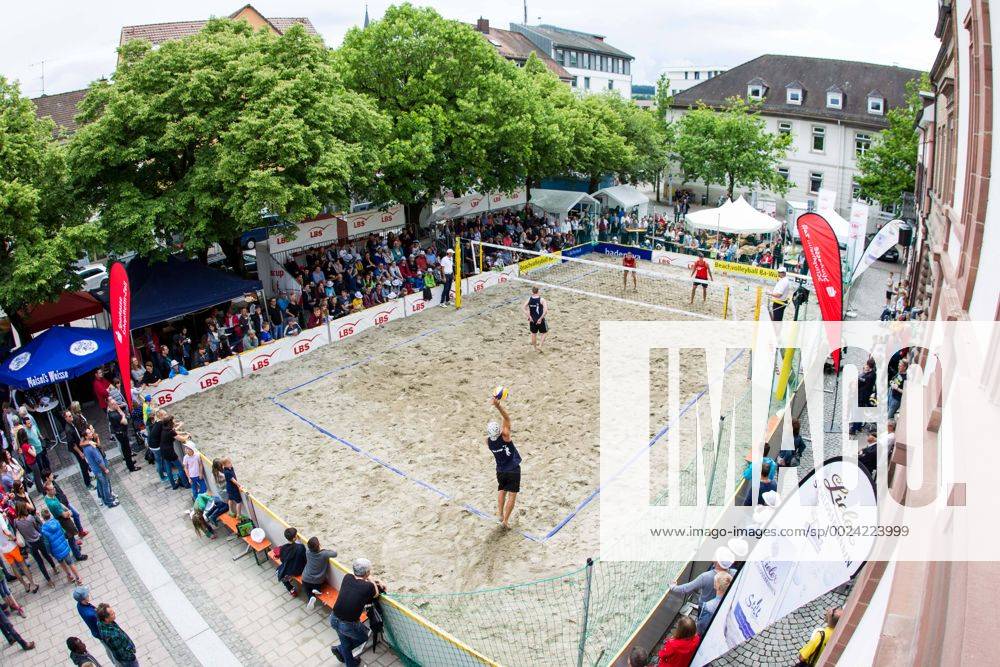 Totale Schopfheim; LBS-Cup Beachvolleyball A-Top, Markplatz, Schopfheim Germany, 20160605; Schopfheim