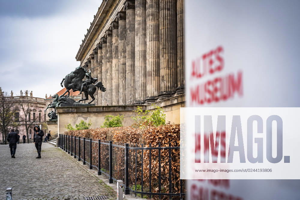 Berlin Mitte, Museumsinsel: Altes Museum - 18.04.2023 Berlin Museumsinsel