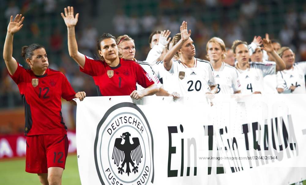 Fussball WM der Frauen 2011 in Wolfsburg - Deutschland vs Japan