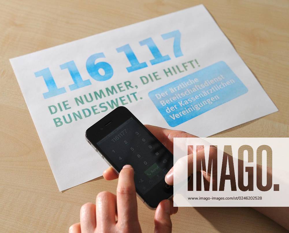 Symbolfoto Notrufnummer 116117
