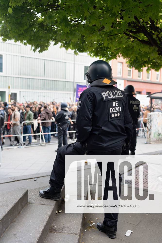 Berlin,Deutschland,Tag der Arbeit,Impressionen von der Revolutionären 1. Mai-Demo am Kottbusser Tor.