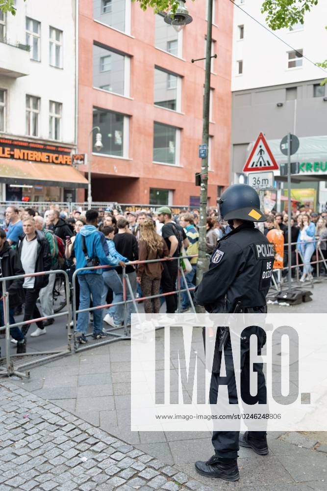 Berlin,Deutschland,Tag der Arbeit,Impressionen von der Revolutionären 1. Mai-Demo am Kottbusser Tor.