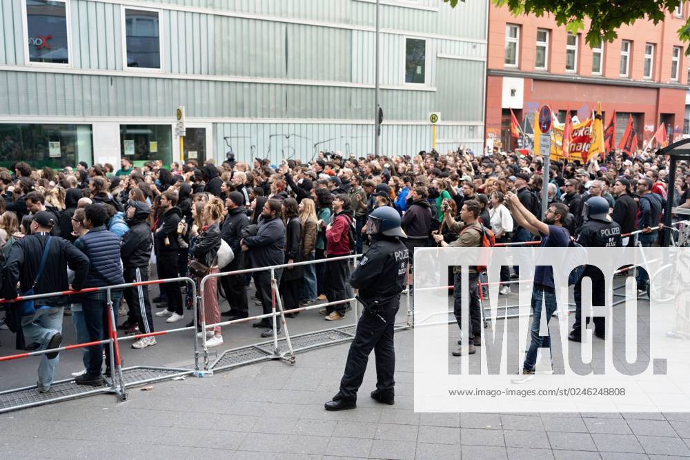 Berlin,Deutschland,Tag der Arbeit,Impressionen von der Revolutionären 1. Mai-Demo am Kottbusser Tor.