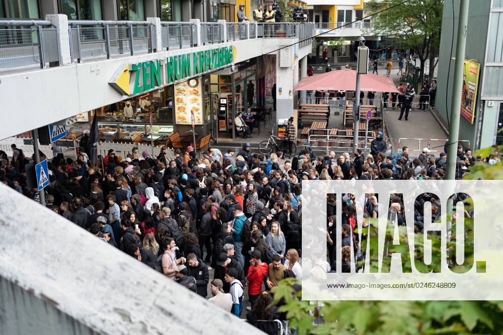 Berlin,Deutschland,Tag der Arbeit,Impressionen von der Revolutionären 1. Mai-Demo am Kottbusser Tor.