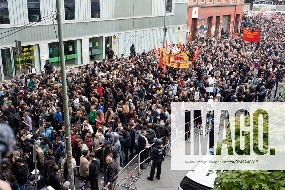 Berlin,Deutschland,Tag der Arbeit,Impressionen von der Revolutionären 1. Mai-Demo am Kottbusser Tor.