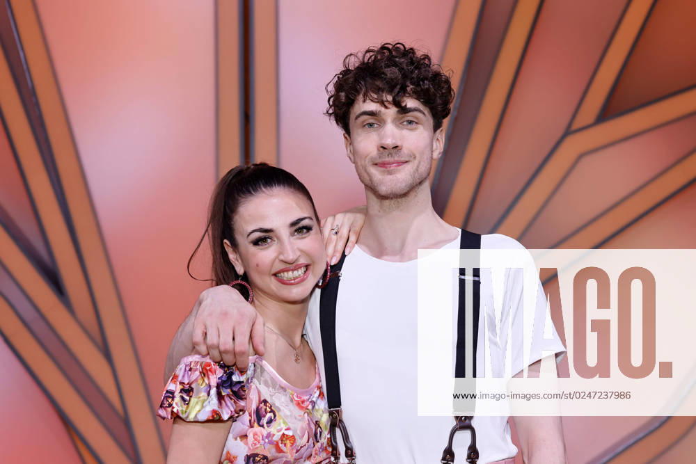 Tänzerin Ekaterina Leonova und Mentalist Timon Krause bei der 16. Staffel der RTL-Tanzshow Let s Dance im MMC Coloneum. Köln, 28.04.2023 NRW Deutschland