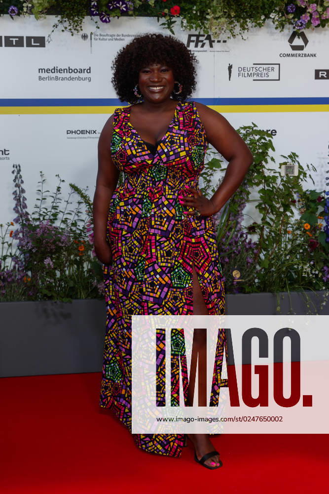 Event - Deutscher Filmpreis 2023 Thelma Buabeng beim 73. Deutschen Filmpreis im Theater am Potsdamerplatz am 12.05.2023 in Berlin.