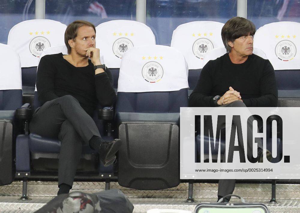 DFB Bundestrainer Joachim Jogi LOEW, LÖW,Thomas SCHNEIDER, DFB Co-Trainer, Assistenztrainer NORWEGEN - DEUTSCHLAND Deutsche Fussball Nationalmannschaft DFB, WM Qualifikation am 04.09.2016 in Oslo, Norwegen WM-Quali, Quali,