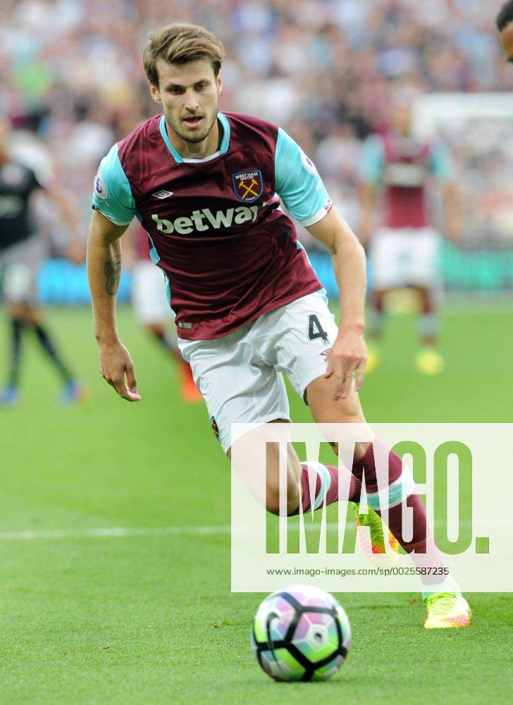 Football - 2016 2017 Premier League - West Ham United vs Southampton Havard Nordtveit of West ham at the Olympic Park.