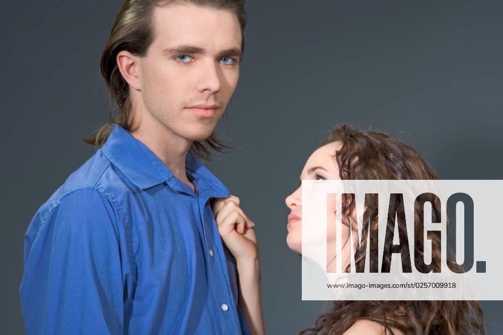 Portrait of angry loving couple