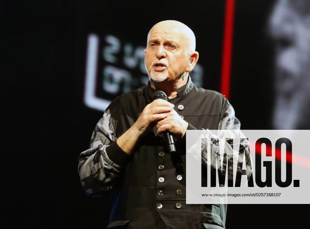 Tony Levin,Manu Katche ,David Rhodes of Peter Gabriel band performs at Mediolanum Forum of Assago on May 21,2023 in Milan,Italy