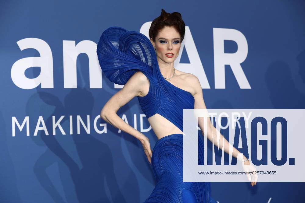 Antibes, Cote d Azur, France: COCO ROCHA attends the amfAR Gala during the 76th Annual Cannes Film Festival at Palais des Festivals on May 25, 2023 in Cannes, France Antibes France - ZUMAc179 20230525_zep_c179_353