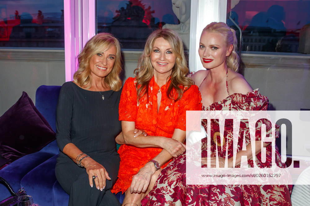 Party - Bertelsmann Dagmar Wöhrl, Frauke Ludowig und Franziska Knuppe bei der Bertelsmann Party 2023 in der Bertelsmann Hauptstadtrepräsentanz am 15.06.2023 in Berlin.