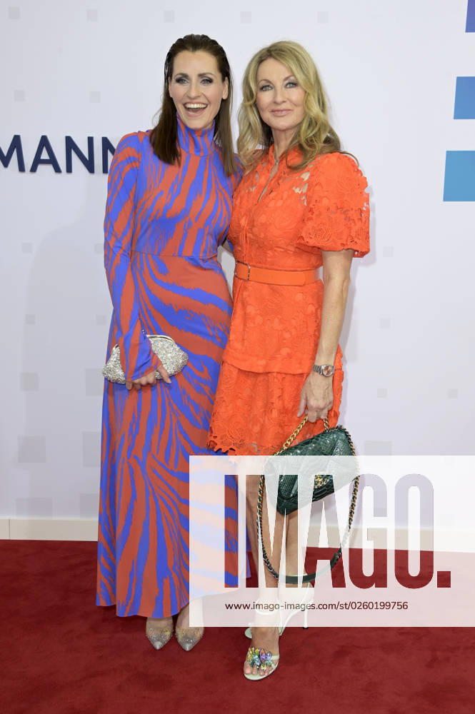 Bella Lesnik und Frauke Ludowig bei der Bertelsmann Party 2023 in der Bertelsmann Repräsentanz Unter den Linden. Berlin