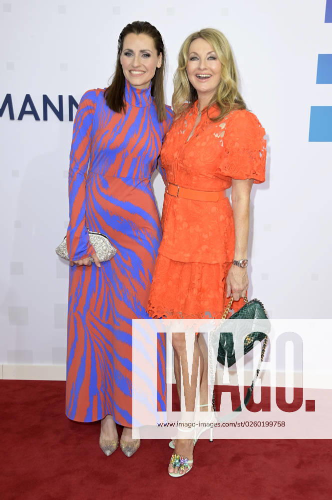 Bella Lesnik und Frauke Ludowig bei der Bertelsmann Party 2023 in der Bertelsmann Repräsentanz Unter den Linden. Berlin