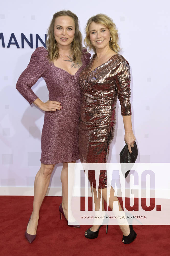 Regina Halmich und Tina Ruland bei der Bertelsmann Party 2023 in der Bertelsmann Repräsentanz Unter den Linden. Berlin