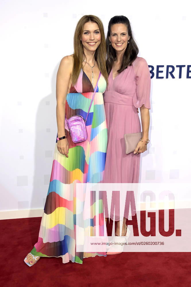 Annett Möller und Katrin Wrobel bei der Bertelsmann Party 2023 in der Bertelsmann Repräsentanz Unter den Linden. Berlin