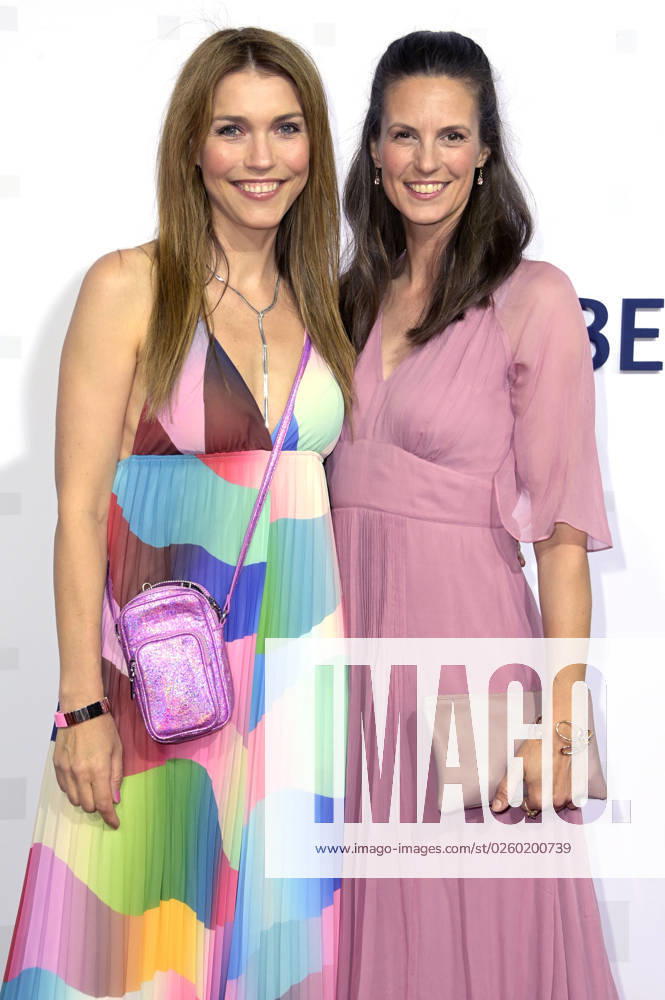 Annett Möller und Katrin Wrobel bei der Bertelsmann Party 2023 in der Bertelsmann Repräsentanz Unter den Linden. Berlin