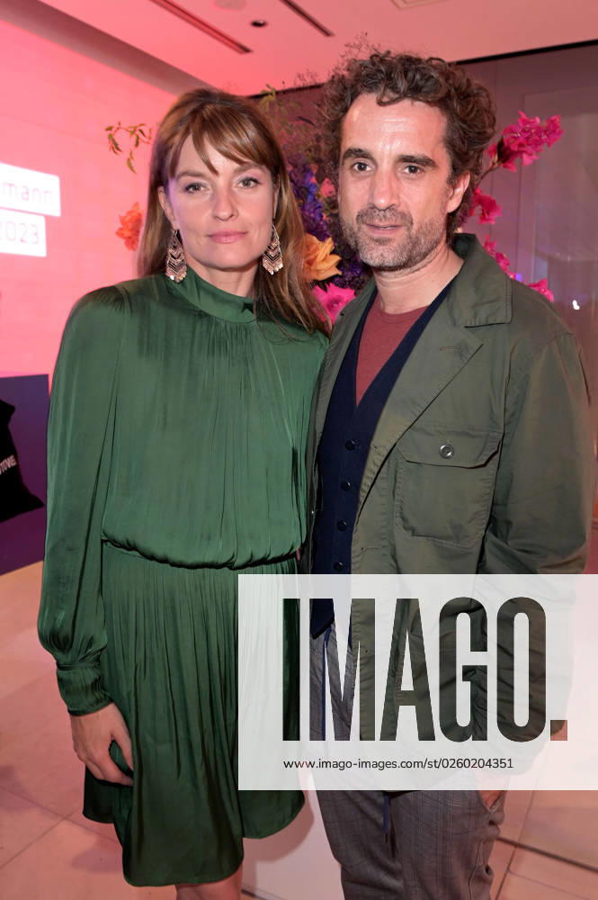 Ina Paule Klink und Oliver Wnuk bei der Bertelsmann Party 2023 in der Bertelsmann Repräsentanz Unter den Linden. Berlin