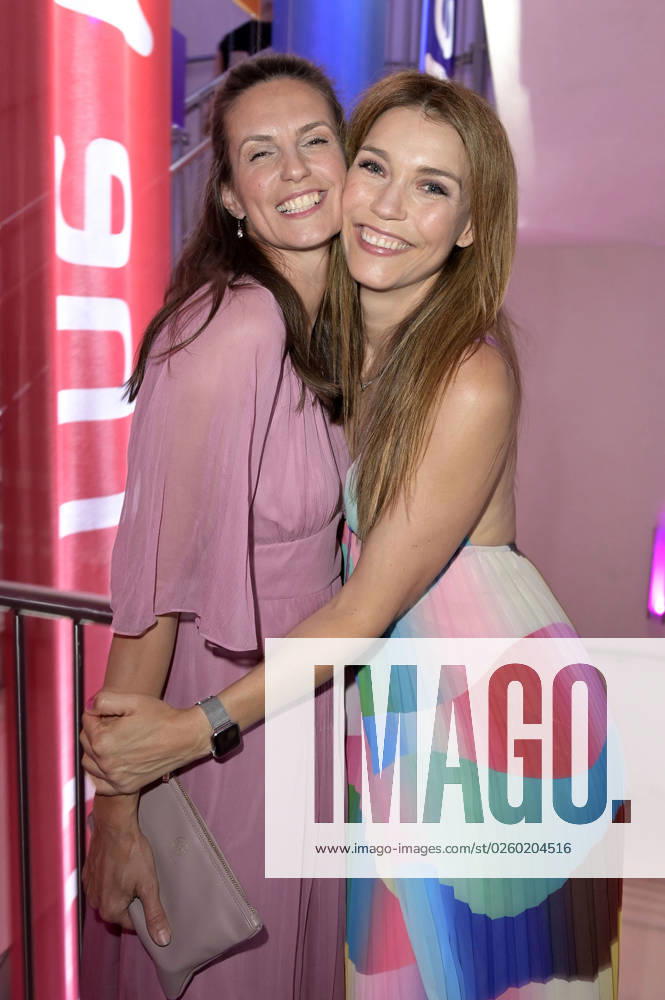 Katrin Wrobel und Annett Möller bei der Bertelsmann Party 2023 in der Bertelsmann Repräsentanz Unter den Linden. Berlin