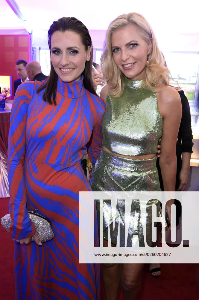 Bella Lesnik und Tanja Bülter bei der Bertelsmann Party 2023 in der Bertelsmann Repräsentanz Unter den Linden. Berlin