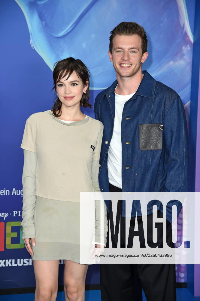 Emilia Schüle, Jannis Niewoehner bei der Deutschlandpremiere von ELEMENTAL im Kino in der Kulturbrauerei am 18.06.2023