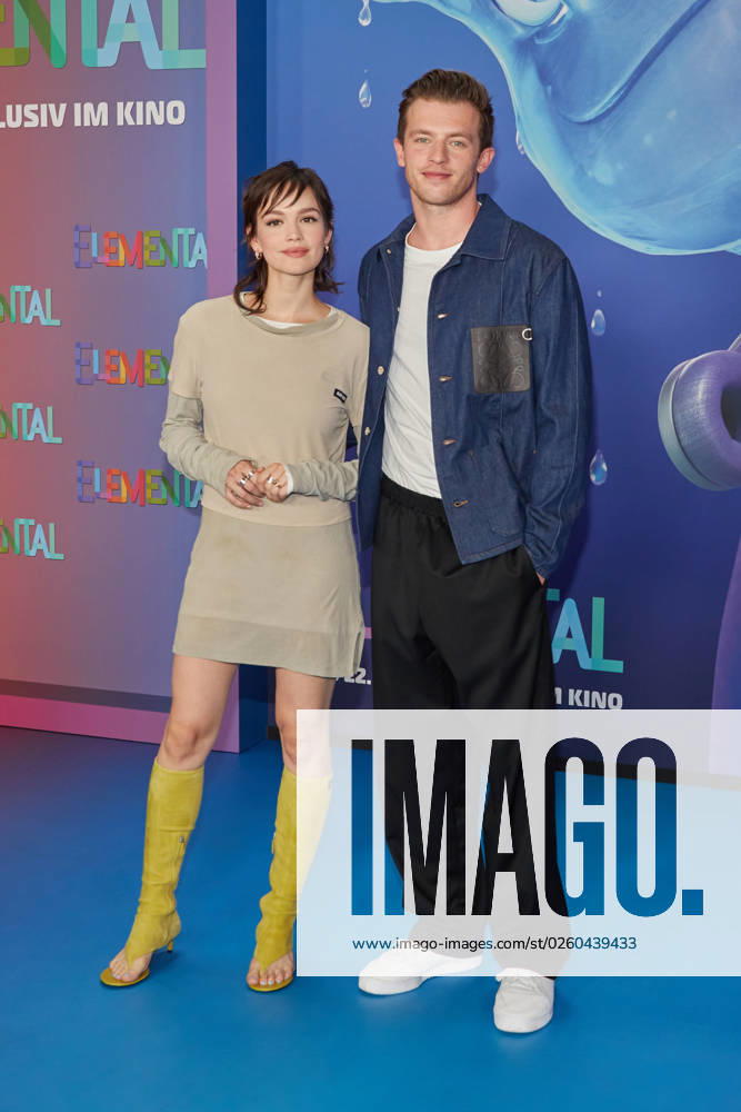 Emilia Schuele und Jannis Niewoehner - Deutschlandpremiere von ELEMENTAL im Kino der Kulturbrauerei in Berlin am 18.06.2023. Deutschlandpremiere - ELEMENTAL