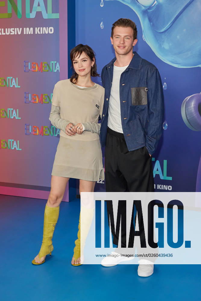 Emilia Schuele und Jannis Niewoehner - Deutschlandpremiere von ELEMENTAL im Kino der Kulturbrauerei in Berlin am 18.06.2023. Deutschlandpremiere - ELEMENTAL