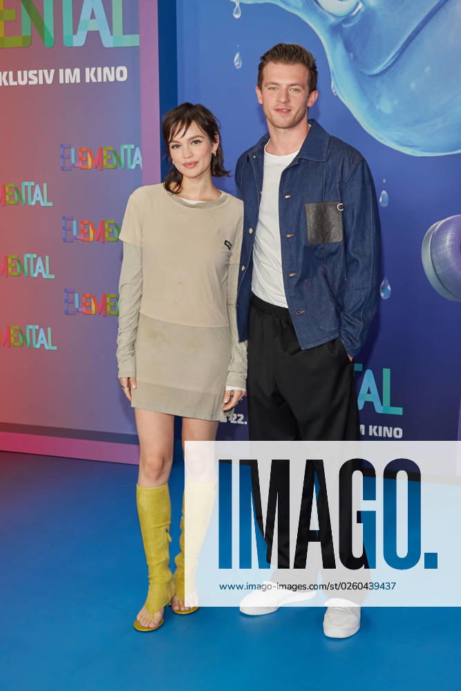 Emilia Schuele und Jannis Niewoehner - Deutschlandpremiere von ELEMENTAL im Kino der Kulturbrauerei in Berlin am 18.06.2023. Deutschlandpremiere - ELEMENTAL