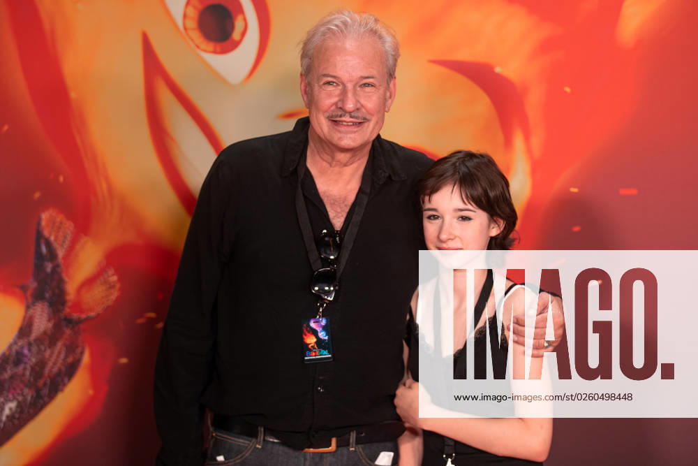 Kino Premiere - Elemental Leander Haussmann mit Tochter Edwina Kuhl bei der Deutschlandpremiere von Elemental im Kino in der Kulturbrauerei am 18.06.2023 in Berlin.