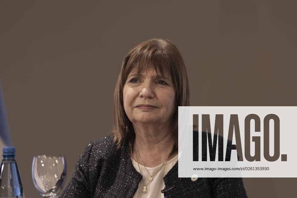 Presidential Elections 2023. Presidential pre-candidate Patricia Bullrich presented her presidential ticket La Fuerza del Cambio (The Force for Change), together with Luis Petri as pre-candidate for Vice-President. Buenos Aires Argentina