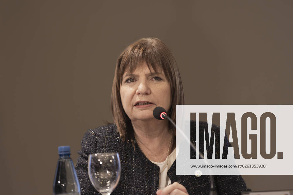 Presidential Elections 2023. Presidential pre-candidate Patricia Bullrich presented her presidential ticket La Fuerza del Cambio (The Force for Change), together with Luis Petri as pre-candidate for Vice-President. Buenos Aires Argentina