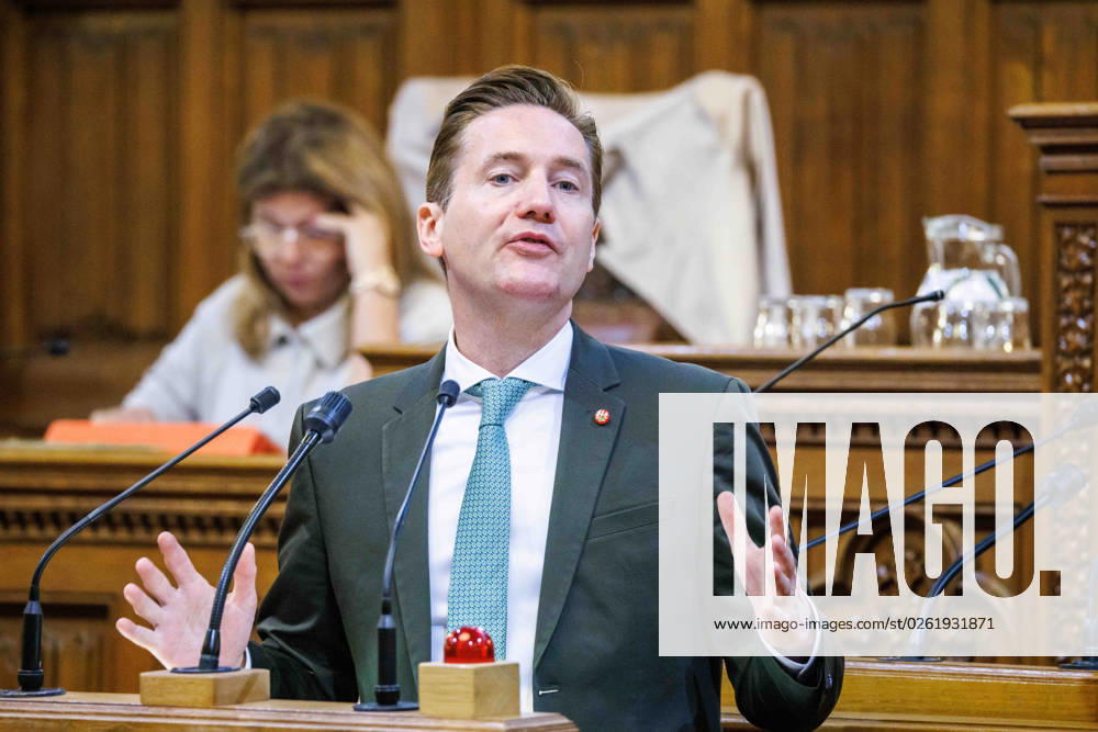 20230628 Wiener Gemeinderat - Rechnungsabschluss 2022 WIEN, OESTERREICH - JUNI 28: Abgeordneter zum Wiener Landtag und Gemeinderat Josef Mantl (OeVP) beim Wiener Gemeinderat - - Rechnungsabschluss 2022 im Rathaus am 28. Juni 2023 in Wien, Oesterreich. 230628_SEPA_10_029