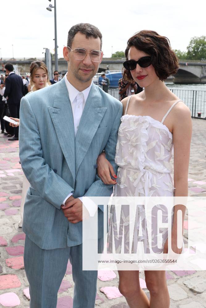 PFW - Chanel Front Row Jack Antonoff and Margaret Qualley attends the Chanel Haute couture Fall Winter 2023 2024 show as part of Paris Fashion Week in Paris, France on July 4, 2023. Photo by Jerome Dominà ABACAPRESS.COM