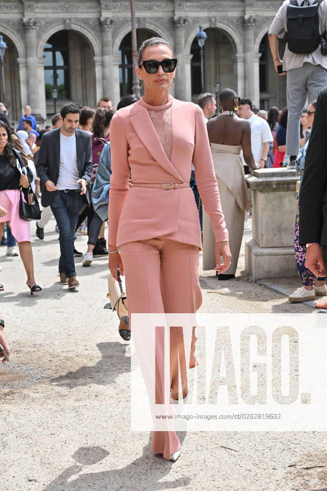 PFW Haute Couture Elie Saab Outside Arrivals JR Nieves Alvarez at Elie Saab show during Haute Couture Fashion Week in Paris, France on July 5, 2023. Photo by Julien Reynaud APS-Medias ABACAPRESS.COM Paris France