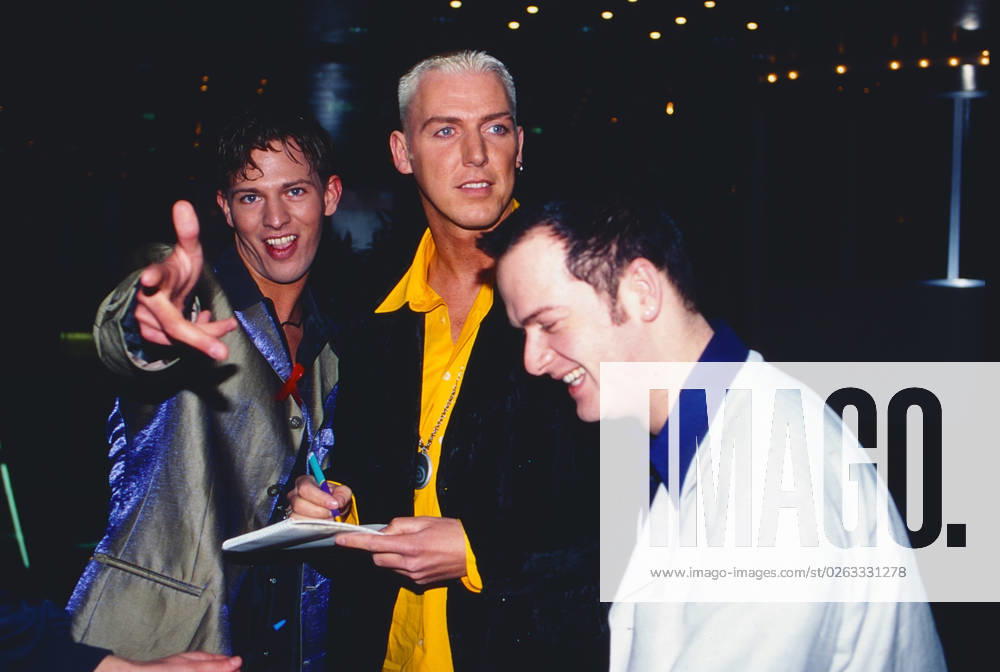 H.P. Baxxter, Sänger und Frontmann der Gruppe Scooter, circa 1993.