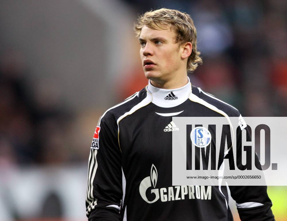 Torwart Manuel Neuer (Schalke) Fußball 1. BL Herren Saison 2006 2007, FC Schalke 04 Porträt Wolfsburg Fußball 1. BL Herren Saison 2006 2007, FC Schalke 04 Porträt Wolfsburg