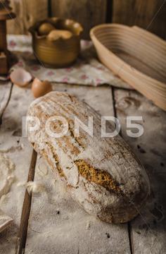 Homemade rustic bread, baked in oven, wheat leaven, breaded in a basket bread, bakery, food, fresh, background, wheat, loaf, organic, flour, grain, wooden, table, whole, white, baking, healthy, bake, meal, rustic, breads, brown, dough, breakfast, agriculture, eating, rye, closeup, dark, traditional, baked, wood, homemade, isolated, baguette, gourmet, natural, pastry, diet, seed, oat, black, basket, bread basket, wheat leaven, rustic, organic, bio, eggs, bakery, oven
